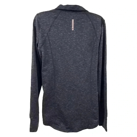 Xersion active wear zip up slim fit gray jacket Medium - Picture 2 of 8